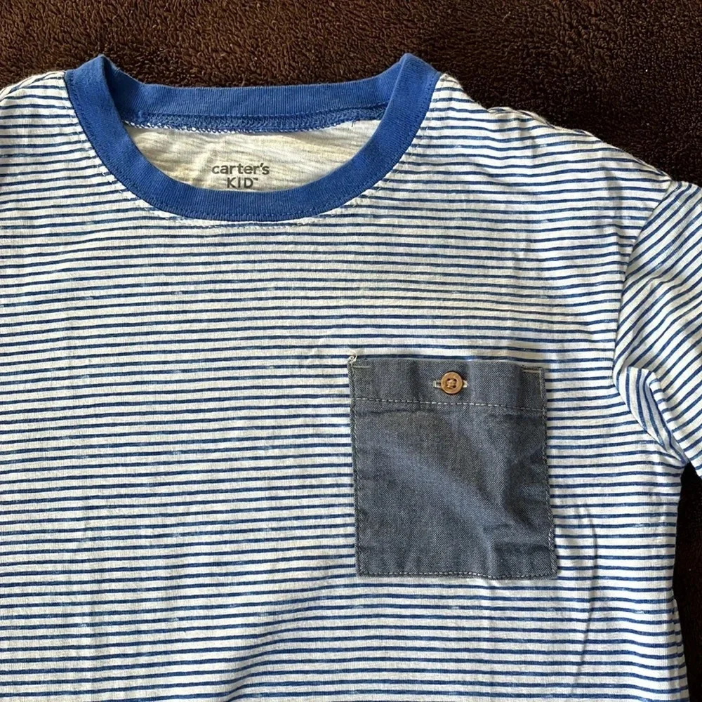 One pocket tee boys 💙🧢